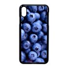 Áfonya kék iPhone Xs Max fekete tok