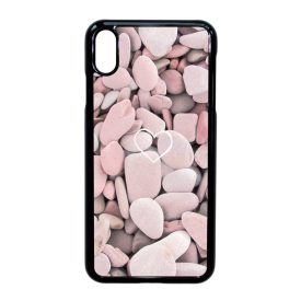 Tengerpart Kavicsok Szerelem iPhone Xs Max fekete tok