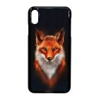 róka rókás fox iPhone Xs Max fekete tok