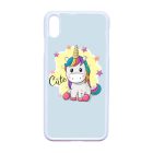 unicorn unikornis fantasy csajos iPhone Xs Max fehér tok