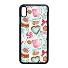 téli karácsonyi csajos mintás iPhone Xs Max fehér tok