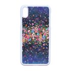 virágos tavaszi art iPhone Xs Max fekete tok