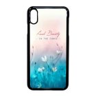 virágos tavaszi art iPhone Xs Max fehér tok