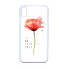 pitypangos be yourself virágos tavaszi iPhone Xs Max fehér tok