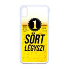 1 Sört Légyszi fesztival iPhone Xs Max fekete tok
