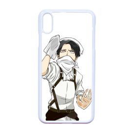 Levi Ackerman - Attack on Titan iPhone Xs Max fehér tok