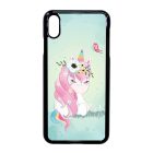 Édes unikornis és a Pillangó unicorn egyszarvú iPhone Xs Max fehér tok