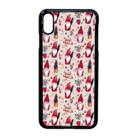 Xmas Gnomes - karácsonyi törp iPhone Xs Max fekete tok