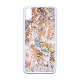 Pinkish and Gold marvanyos marvany mintas iPhone Xs Max tok