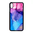Blue Pink Gradient Ink kek rozsaszin marvanyos iPhone Xs Max tok