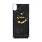 marble marvany mintas Heart szivecskes iPhone Xs Max tok