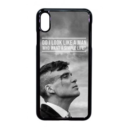 Tommy Shelby simple life idezet peaky blinders iPhone Xs Max tok