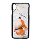 Cuki corgi kutyus - Téli mintás iPhone Xs Max tok