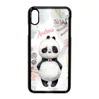 Édes kis Panda - Téli mintás iPhone Xs Max tok