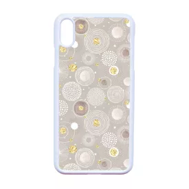 Csodaszép Aranyló téli mintás iPhone Xs Max tok