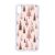 Rózsaszín karácsonyi fenyőfa mintás iPhone Xs Max tok