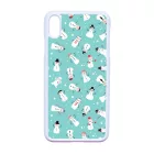 Cuki hóember mintás - Téli mintás iPhone Xs Max tok