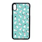 Cuki hóember mintás - Téli mintás iPhone Xs Max tok