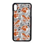 Szépséges téli róka mintás iPhone Xs Max tok