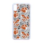 Szépséges téli róka mintás iPhone Xs Max tok