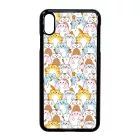 Tündéri Kawaii cica mintás iPhone Xs Max tok