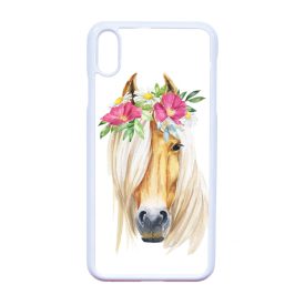 Csodaszép rajzolt lovas iPhone Xs Max tok