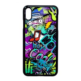 Hey Cool Graffiti iPhone Xs Max tok