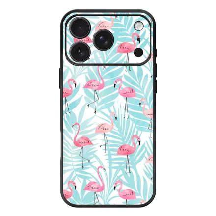 Flamingo Pálmafa nyár iPhone 17 Pro Max / 18 Pro Max MagSafe tok