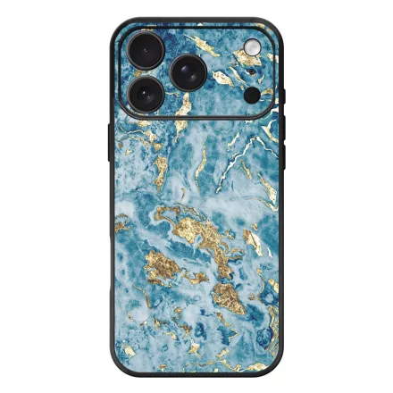 Blue Gold marvanyos marvany mintas iPhone 17 Pro Max / 18 Pro Max MagSafe tok