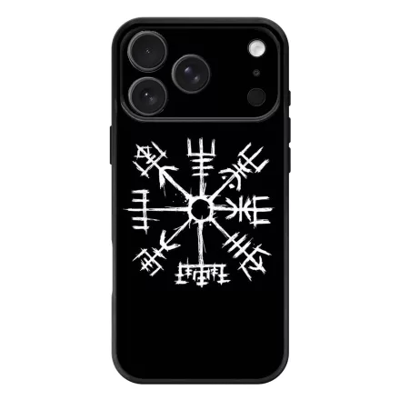 Black Vegvisir - Vikings iPhone 17 Pro Max / 18 Pro Max MagSafe tok