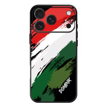 Kerd a neveddel - Magyar Zaszlo iPhone 17 Pro Max / 18 Pro Max MagSafe tok