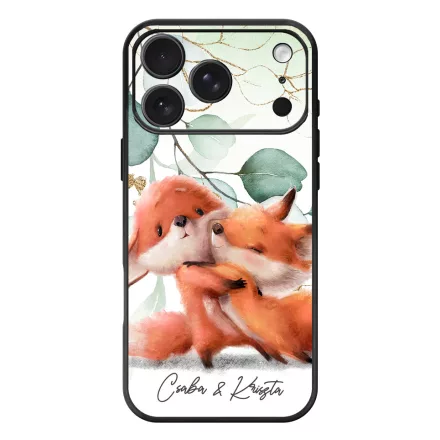 Kerd a neveddel - Fox Love - osz iPhone 17 Pro Max / 18 Pro Max MagSafe tok