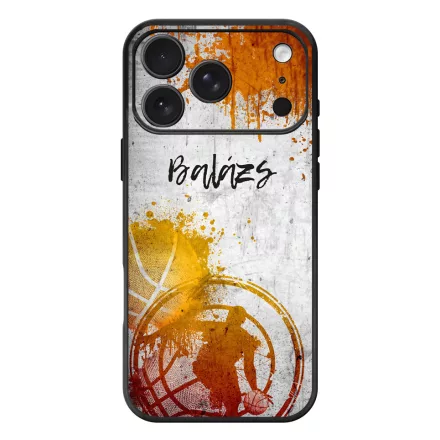 Kerd a Neveddel Grunge Kosarlabda iPhone 17 Pro Max / 18 Pro Max MagSafe tok