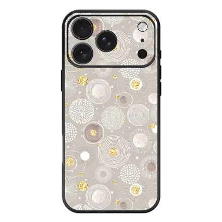 Csodaszép Aranyló téli mintás iPhone 17 Pro Max / 18 Pro Max MagSafe tok