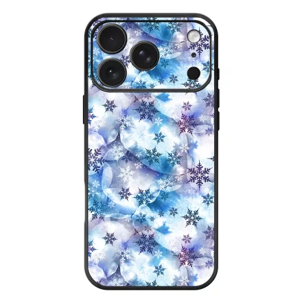 Téli Szépséges Hópihe mintás iPhone 17 Pro Max / 18 Pro Max MagSafe tok