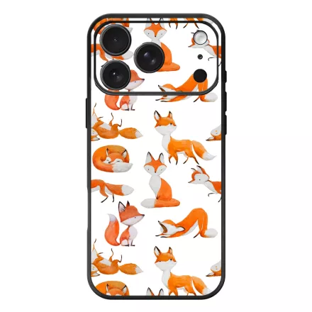 Rajzolt Róka mintás iPhone 17 Pro Max / 18 Pro Max MagSafe tok