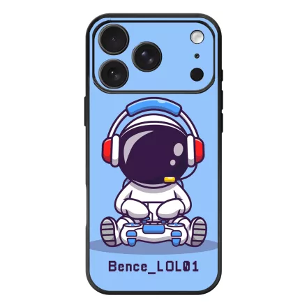 Űrhajós Gamer iPhone 17 Pro Max / 18 Pro Max MagSafe tok