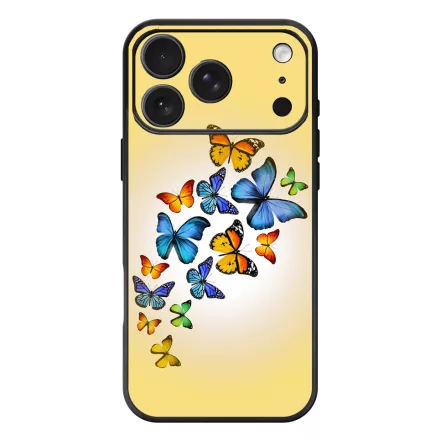 Színes pillangók iPhone 17 Pro Max / 18 Pro Max MagSafe tok