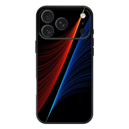 Kék-piros iPhone 17 Pro Max / 18 Pro Max MagSafe tok