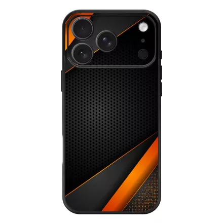 Naracs-fekete sávos carbon iPhone 17 Pro Max / 18 Pro Max MagSafe tok