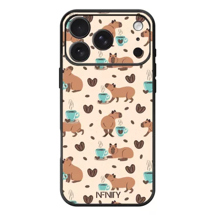 Kávés Capybara iPhone 17 Pro Max / 18 Pro Max MagSafe tok