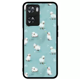 Cuki bárány mintás Oppo tok