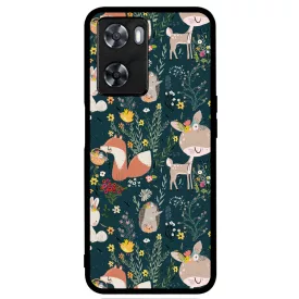 Nagyon cuki erdő állatkái Oppo tok