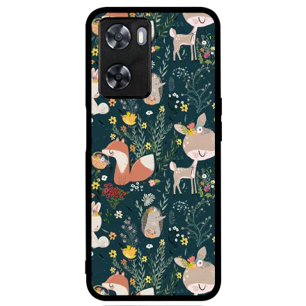 Nagyon cuki erdő állatkái Oppo tok