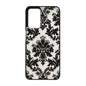 vintage fekete fehér Oppo A16s tok