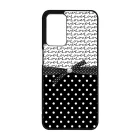 szerelem love fekete fehér pöttyös Oppo A16s tok