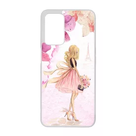 virágos fashion menyasszony párizs paris eiffel torony tavaszi Oppo A16s tok