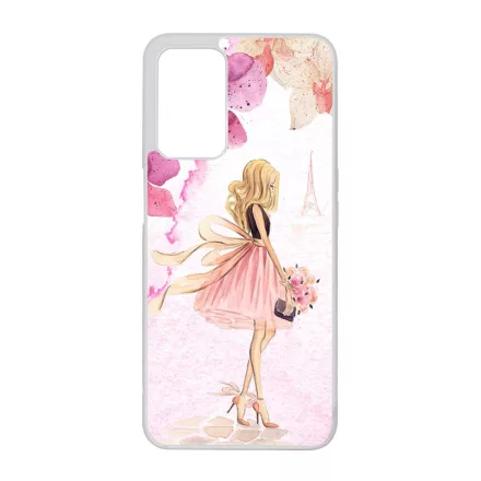 virágos fashion menyasszony párizs paris eiffel torony tavaszi Oppo A16s tok