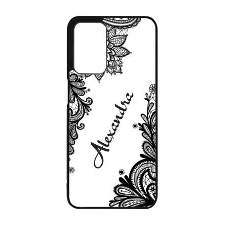 kérd a neveddel csipkés csajos Oppo A16s tok