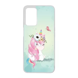 Édes unikornis és a Pillangó unicorn egyszarvú Oppo A16s tok